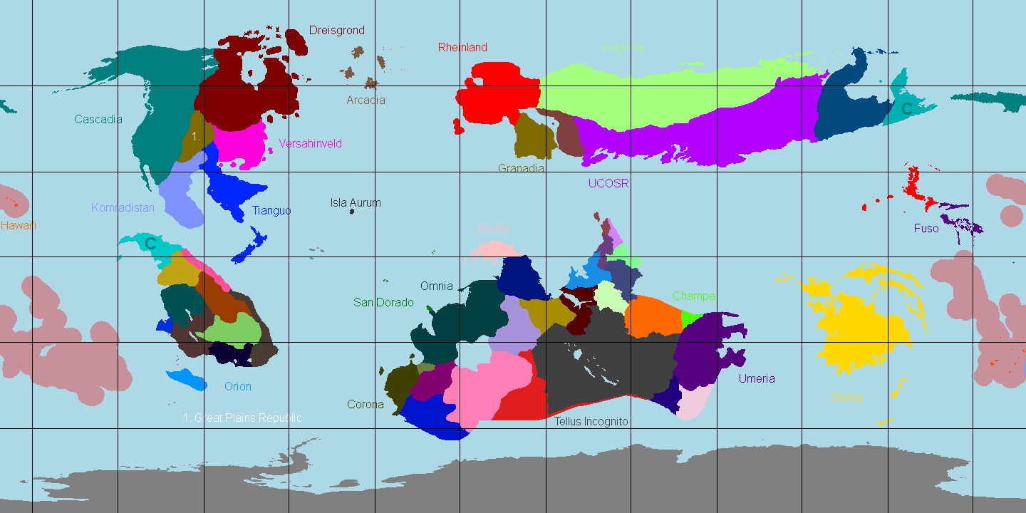 World Map with Cascadian SoI and Ex-Colonies.png